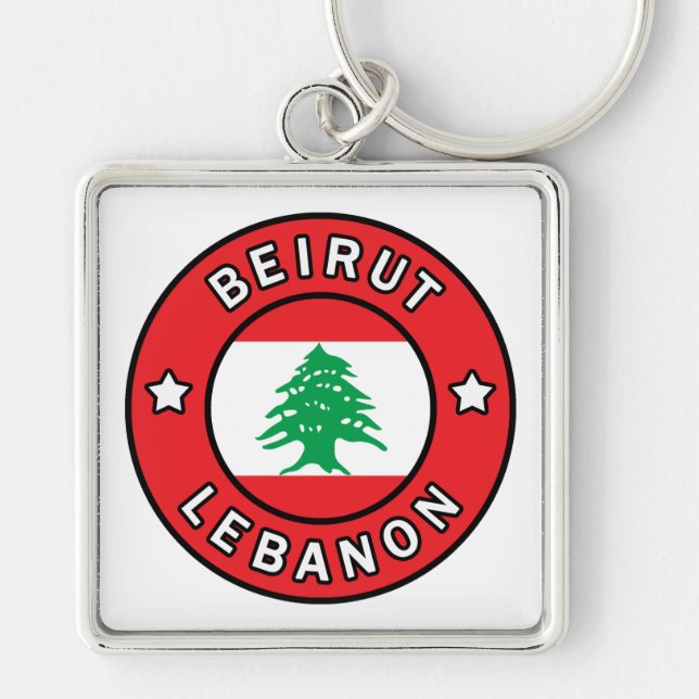 Beirut Libanon Schlüsselanhänger (Vorne)