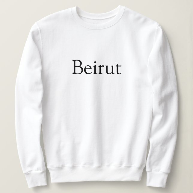 Beirut Libanon Sweatshirt (Design vorne)