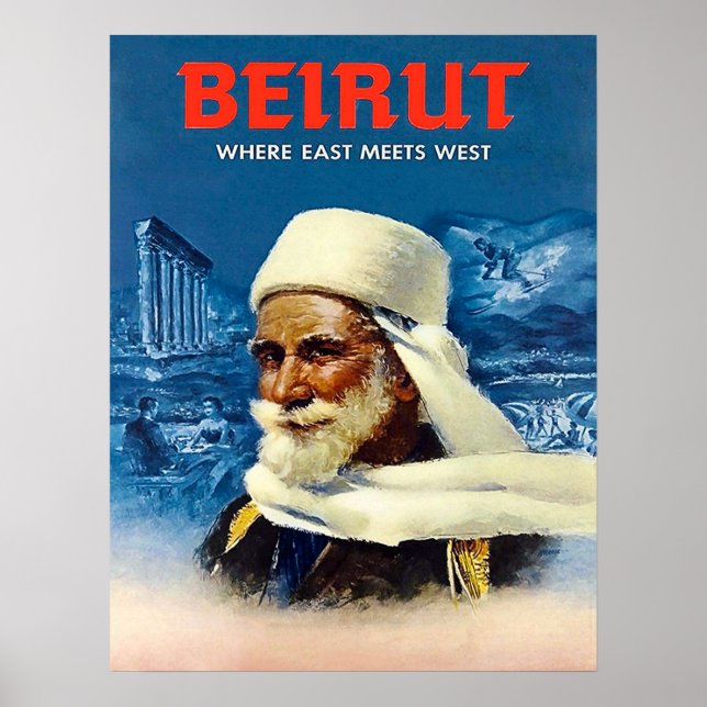 Beirut Poster (Vorne)