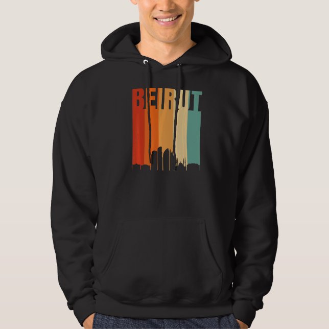 Beirut Skyline Hoodie (Vorderseite)