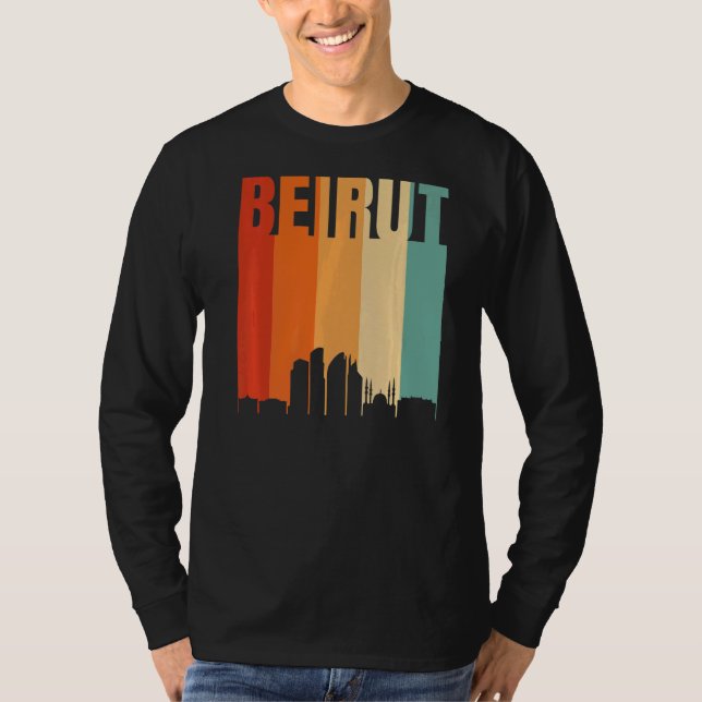 Beirut Skyline T-Shirt (Vorderseite)
