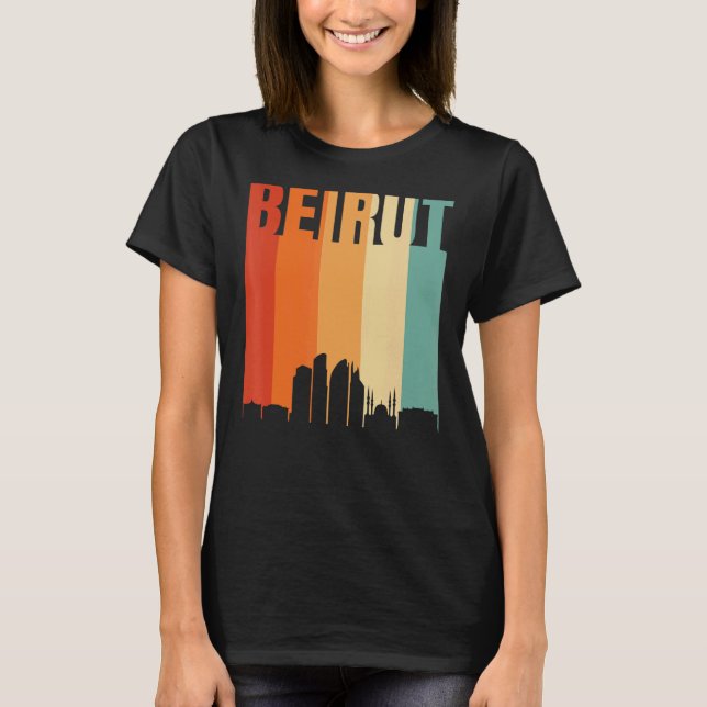 Beirut Skyline T-Shirt (Vorderseite)