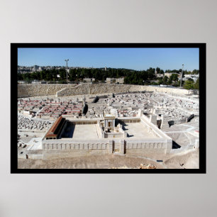 Beis HaMikdash (Heiliger Tempel in Jerusalem) Poster