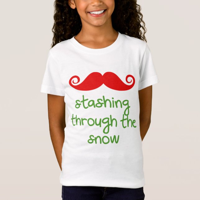 Beiseite schaffen durch den Schnee! T-Shirt (Vorderseite)