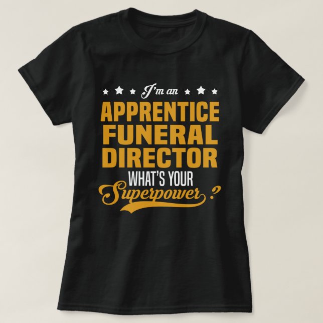 Beisetzung von Lehrlingen T-Shirt (Design vorne)