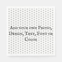 Beispiel: Fügen Sie Ihr eigenes Foto, Text, Schrif Serviette