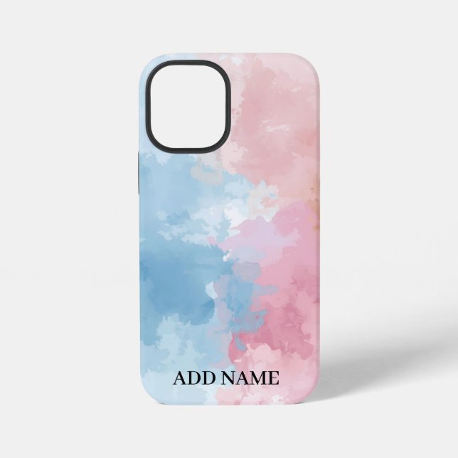 Beispiel für benutzerdefinierte Pastelkunst - Abst iPhone Hülle (Rückseite)