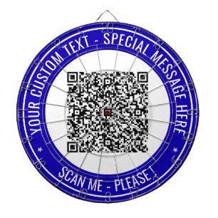 Beispiel für benutzerdefinierten QR-Code-Dart-Main Dartscheibe