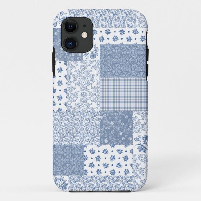 Beispiel für das Patchwork iPhone 5/5s-Patchwork f Case-Mate iPhone Hülle (Rückseite)