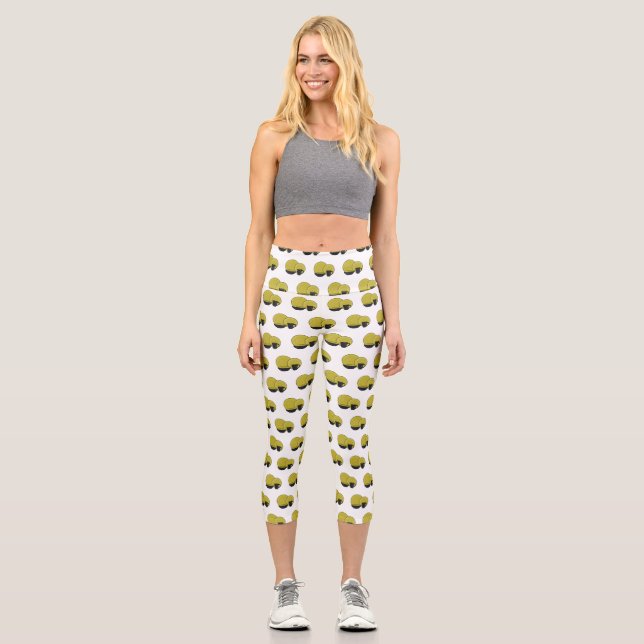 Beispiel für das Set von Tableware Cartoon Capri Leggings (Vorderseite)