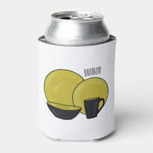 Beispiel für das Set von Tableware Cartoon Dosenkühler