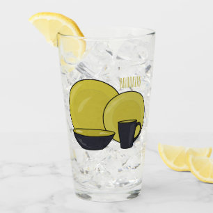 Beispiel für das Set von Tableware Cartoon Glas