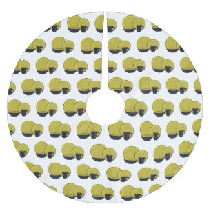 Beispiel für das Set von Tableware Cartoon Polyester Weihnachtsbaumdecke