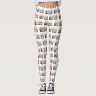 Beispiel für den Cartoon von Bubble Tee Leggings