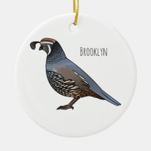 Beispiel für den kalifornischen Cartoon Keramik Ornament