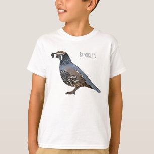 Beispiel für den kalifornischen Cartoon T-Shirt