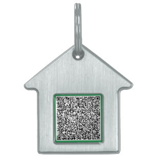 Beispiel für die QR-Code-ID des Pers Tiermarke