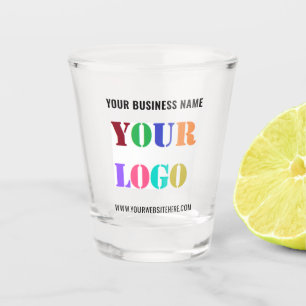 Beispiel für ein mit Ihrem Firmenlogo bedrucktes S Schnapsglas