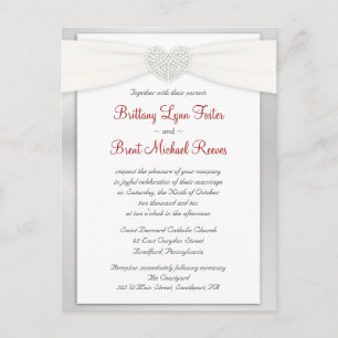 Beispiel für Hochzeitsfeier Postkarte