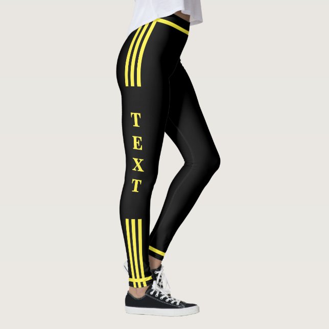 Beispiel für Leggings mit seitlichem Strip für ben (Rechts)