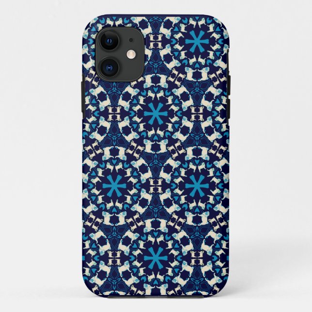 Beispiel für Mops Case-Mate iPhone Hülle (Rückseite)