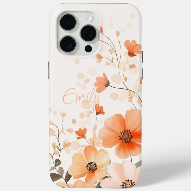 Beispiel für niedliche Blume Name iPhone Case-Mate iPhone Hülle (Rückseite)
