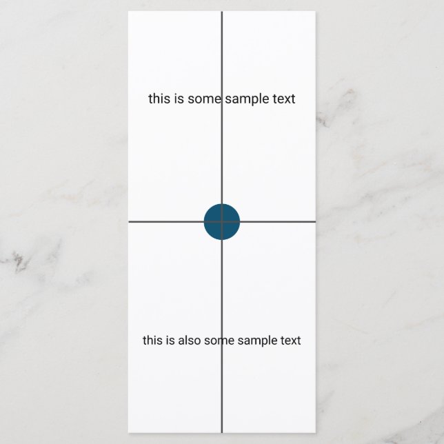 Beispiel-Hochzeitmenü Menükarte (Vorderseite)