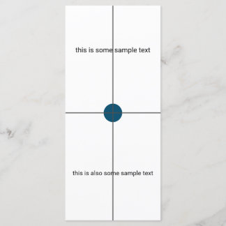 Beispiel-Hochzeitmenü Menükarte