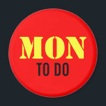 BEISPIEL: NUR FARBE / Feuer rot   Ihr Text Magnet<br><div class="desc">Nur Farbe von EDDA Fröhlich komponiert | Vorlage: Hintergrundfarbe für Text oder Bild | Trend: Farbe Ihres Lebens. | Sie vermissen andere Farben,  Produkte oder Designs? Kontaktieren Sie mich: contact@eddart.de</div>