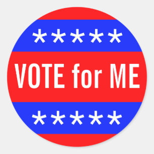 BEISPIEL: NUR Feuerrot der FARBE   + Ihr Text Runder Aufkleber