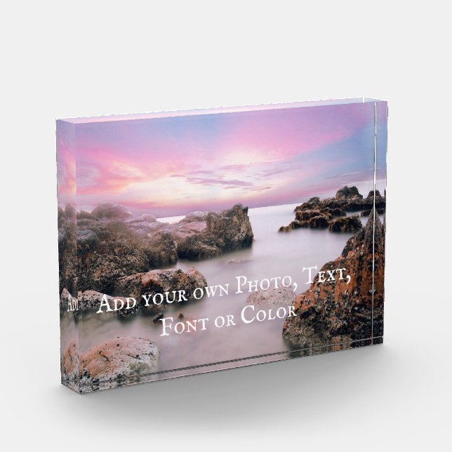 Beispiel: Personilise durch Hinzufügen eines eigen Fotoblock (Links)