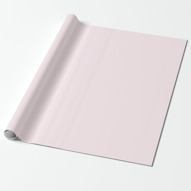 Beispiel Sweet Pink Blank Wrapping Paper Geschenkpapier (Ungerollt)