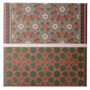 Beispiele der Deckendekorationen, 'von der Fliese