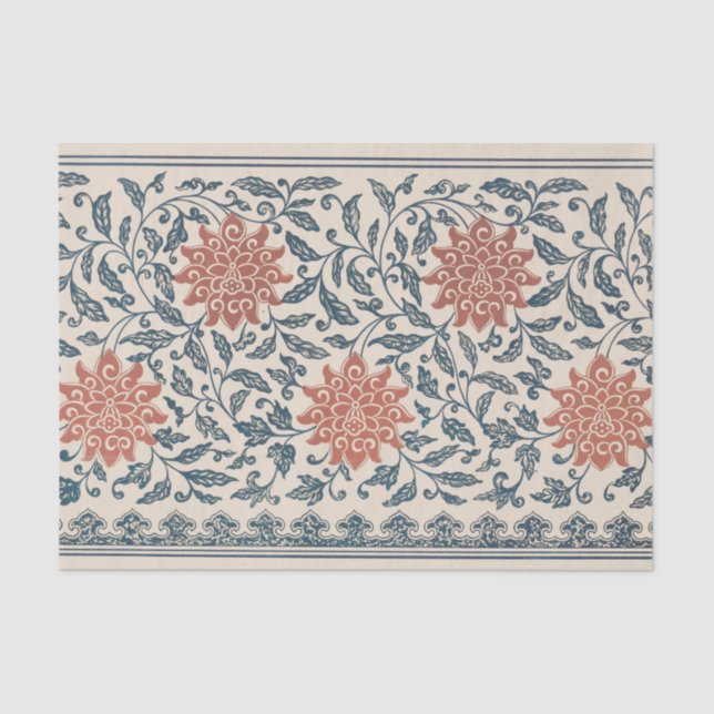 Beispiele für chinesische Ornamente Pl. 41 von Owe Seidenpapier (Vorderseite)