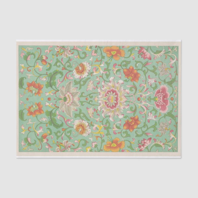 Beispiele für chinesische Ornamente Pl. 67 von Owe Seidenpapier (Vorderseite)