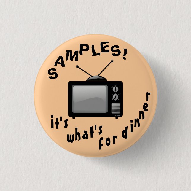 Beispielknopf! Button (Vorderseite)