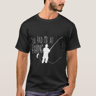 Beiß mich Geschenk für den Fischer T-Shirt