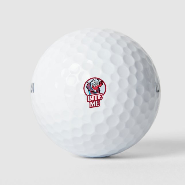 Beiß mich golfball (Vorderseite)