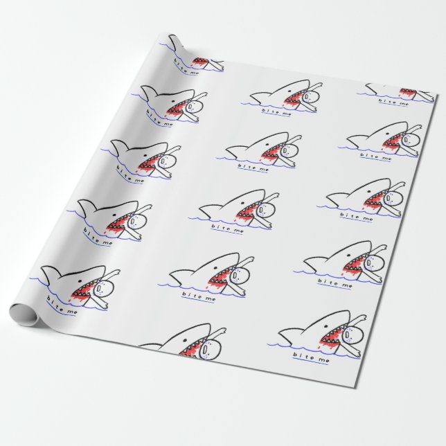 beißen geschenkpapier (Ungerollt)