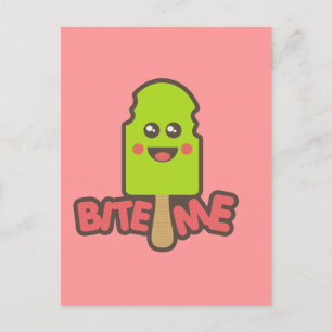 beißen postkarte