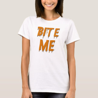 Beißen Sie mich Halloween T-Shirt