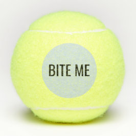Beißen Sie mich Tennis Ball-Set von 3 Tennisbälle