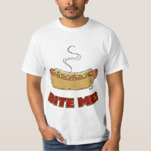 Beißen Sie mich - Würstchen T-Shirt