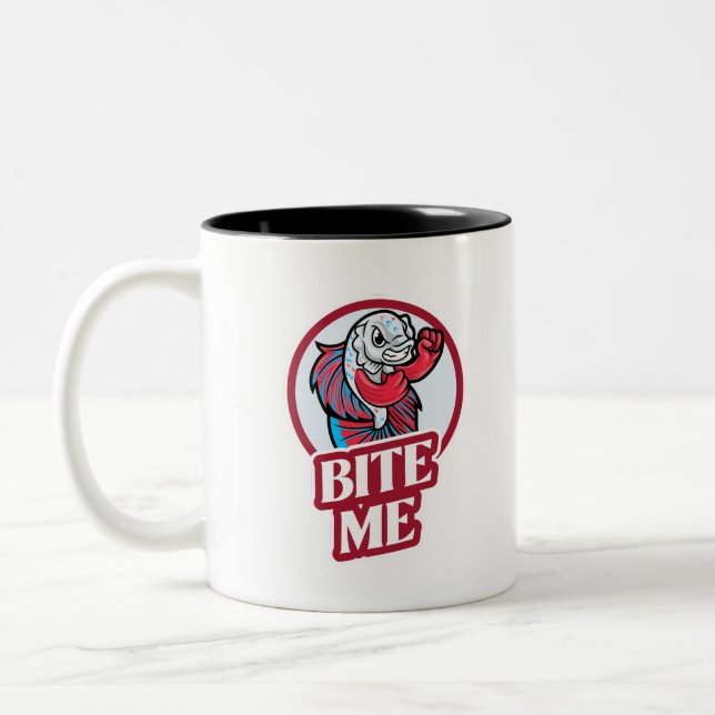beißen zweifarbige tasse (Links)