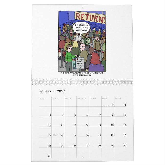 Beißende Orange 2011 - Wandkalender (Jan 2027)