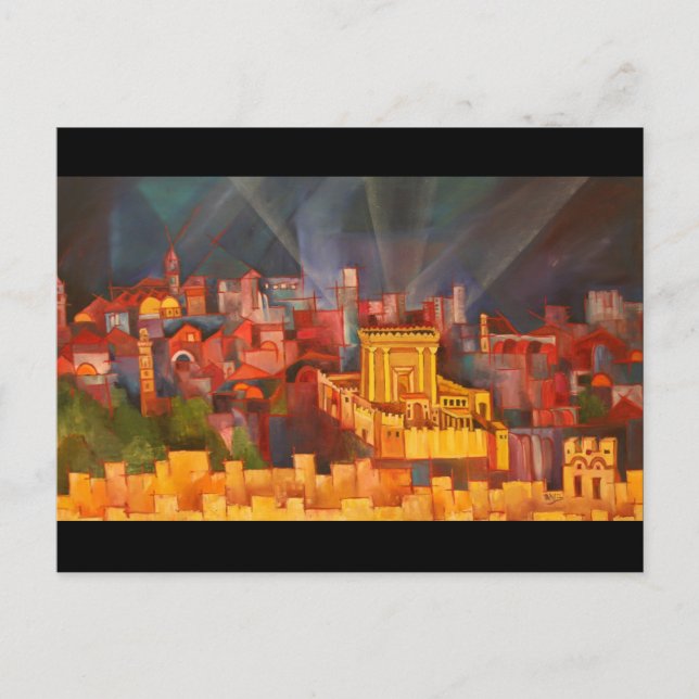 Beit Hamikdash Postkarte (Vorderseite)