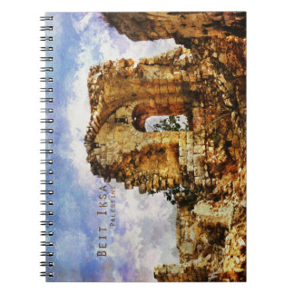 Beit Iksa Palestine Notizbuch | Vintage gestaltet Notizblock