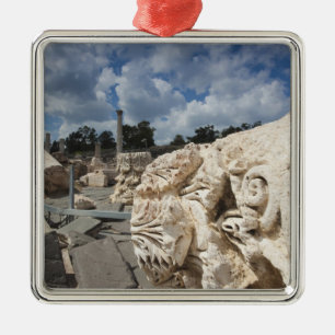 Beit She-an-Nationalpark, Ruinen aus römischer Ze Ornament Aus Metall