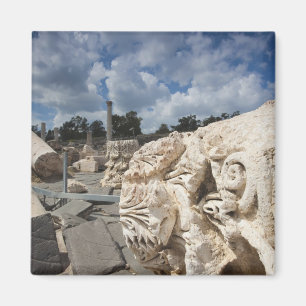 Beit She-an-Nationalpark, Ruinen aus römischer Zei Magnet