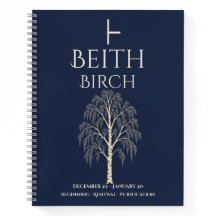 Beith (Birke) — Hardcover-Journal